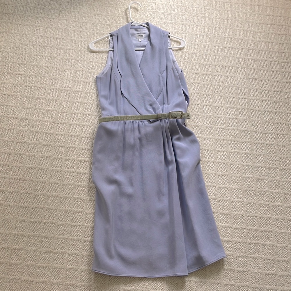 Armani belted dress